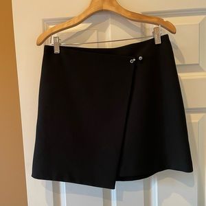 Topshop black mini skirt